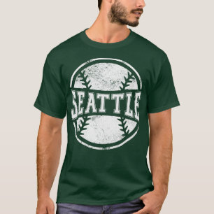 Camiseta Regalo del equipo de béisbol Vintage Seattle