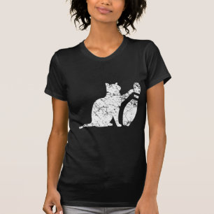 Camiseta Regalo del equipo de diversión del gato de Ornery 
