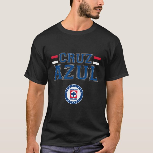 Camiseta Regalo del equipo de fútbol mexicano Cruz Azul (Anverso)
