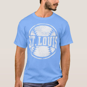 Camiseta Regalo del equipo vintage de béisbol de St Louis