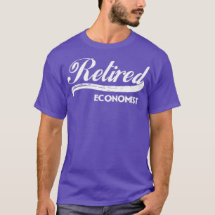 Camiseta Regalo del Fiesta jubilado de economista jubilado