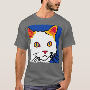 Camiseta Regalo del gato de Van Art de Turco
