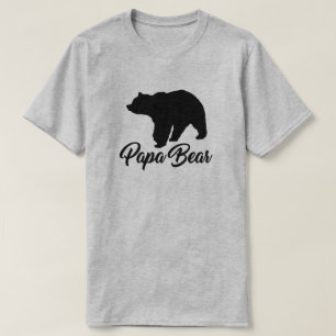 CAMISETA REGALO DEL HIJO DEL PADRE DEL BEAR DEL PAPA