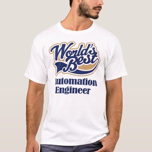 Camiseta Regalo del ingeniero de la automatización (Anverso)