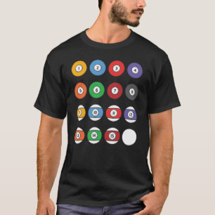 Camiseta Regalo del jugador de billar Guay