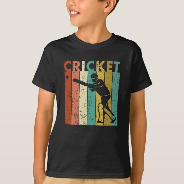 Camiseta Regalo del jugador de cricket Bowler Bat Cricketer (Anverso)