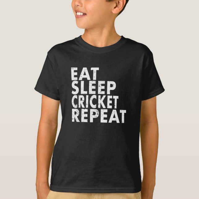 Camiseta Regalo del jugador de cricket Bowler Bat Cricketer (Anverso)