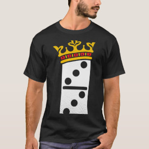 Camiseta Regalo del jugador de dominoes rey 1