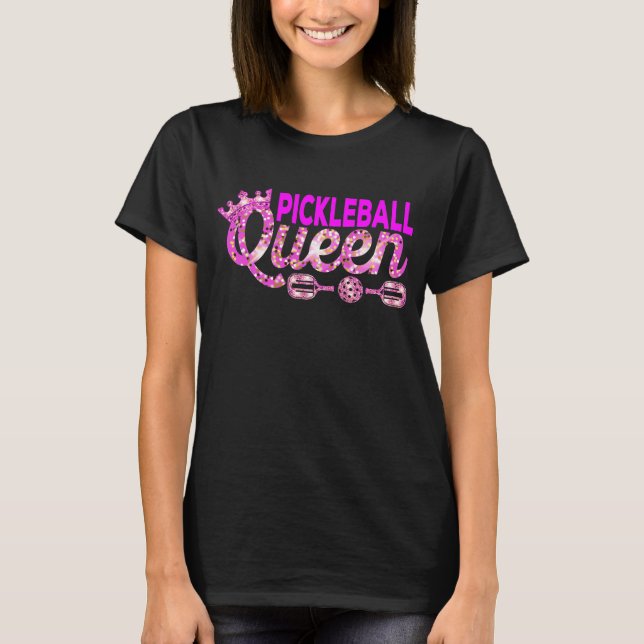 Camiseta Regalo del jugador de futbol Queen Funny Picklebal (Anverso)