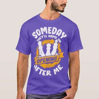 Camiseta Regalo del jugador de juegos de ajedrez
