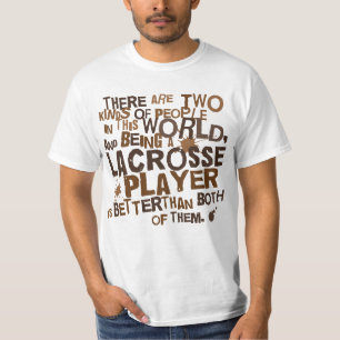 Camiseta Regalo del jugador de LaCrosse