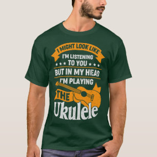 Camiseta Regalo del jugador de Ukulele por Instrumento dive