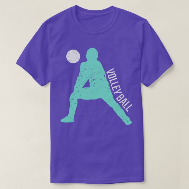 Camiseta Regalo del jugador de voleibol (Diseño del anverso)