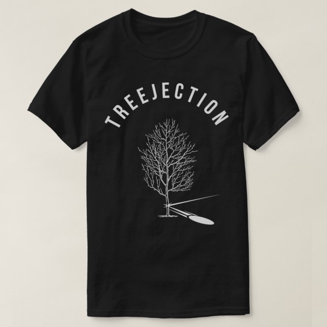 Camiseta Regalo del jugador del árbol deportivo Funny Golf (Diseño del anverso)