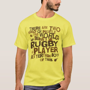 Camiseta Regalo del jugador del rugbi