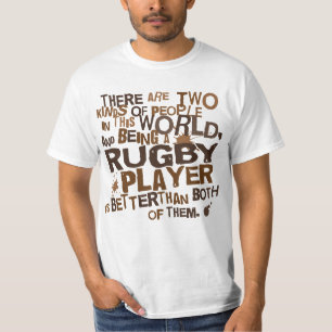 Camiseta Regalo del jugador del rugbi