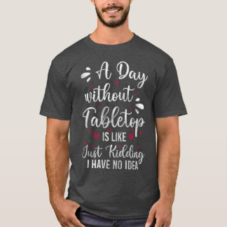Camiseta regalo del jugador del tablero de juegos