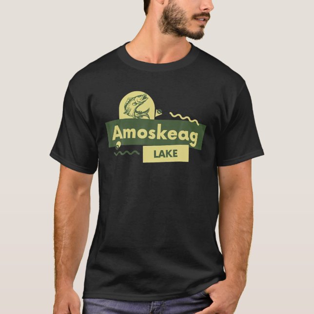 Camiseta Regalo Del Lago Amoskeag Para Pescar A Más De 2022 (Anverso)