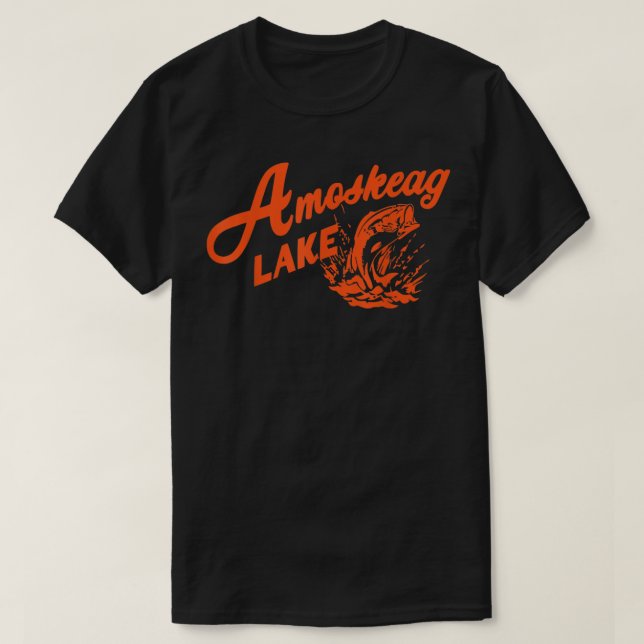Camiseta Regalo Del Lago Amoskeag Para Pescar A Más De 2022 (Diseño del anverso)