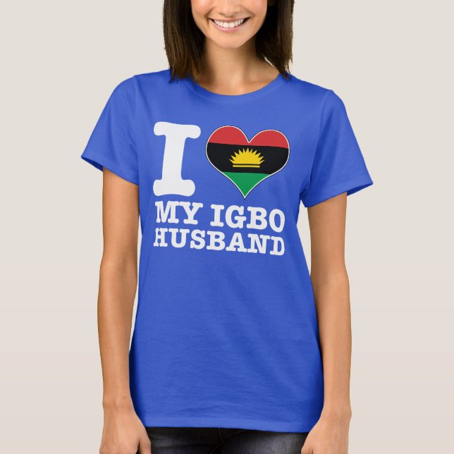 Camiseta Regalo del marido Igbo (Anverso)