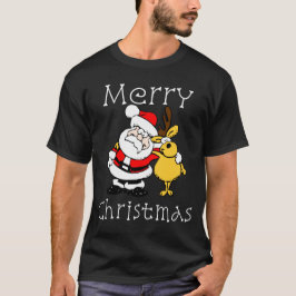 Camiseta Regalo del navidad de los mejores amigos de Santa