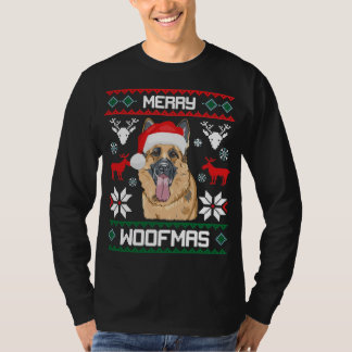 Camiseta Regalo del navidad de Woofmas del perro de pastor