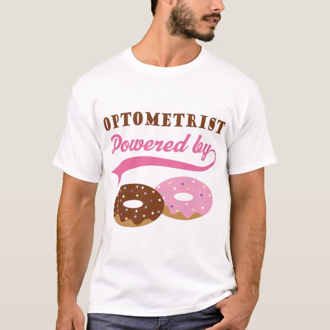 Camiseta Regalo del optometrista (anillos de espuma) (Anverso)