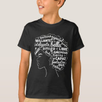 Regalo del Orgullo Afro Latina Historia Negra Afro