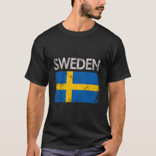 Camiseta Regalo del orgullo de la bandera sueca de Suecia