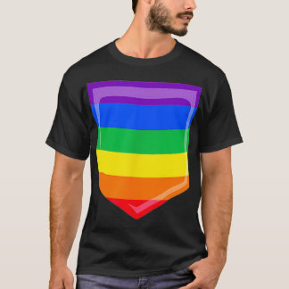 Camiseta Regalo del Orgullo Gay Lesbiano LGBTQ Bandera Arco