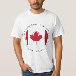 Camiseta Regalo del Patrimonio Canadiense