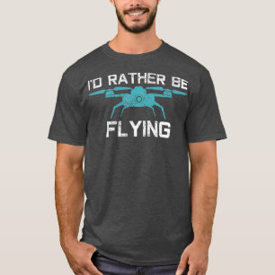 Camiseta Regalo del piloto de cosecha de drones