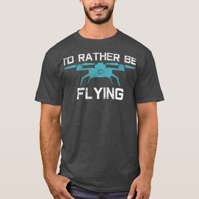 Camiseta Regalo del piloto de cosecha de drones (Anverso)