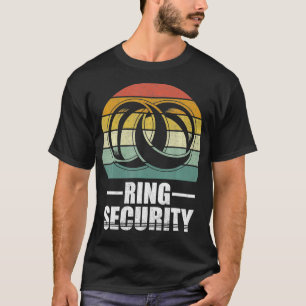 Camiseta Regalo del portador del anillo del anillo de segur