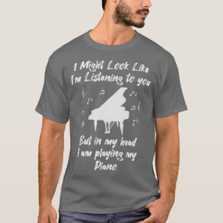 Camiseta Regalo del profesor de instrumentos pianistas