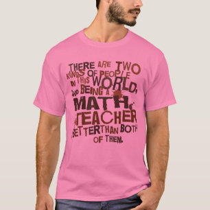 Camiseta Regalo del profesor de matemáticas