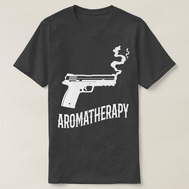 Camiseta Regalo del propietario de un arma divertida de aro (Diseño del anverso)