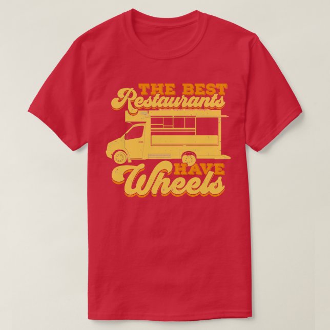 Camiseta Regalo del propietario de un camión de comida (Diseño del anverso)