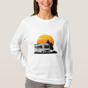 Camiseta Regalo del propietario del automóvil retro Sunset 