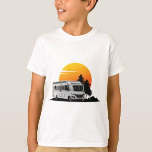 Camiseta Regalo del propietario del automóvil retro Sunset 