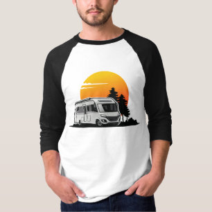 Camiseta Regalo del propietario del automóvil retro Sunset 