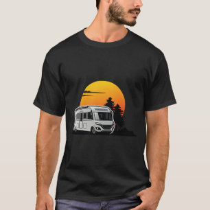 Camiseta Regalo del propietario del automóvil retro Sunset 