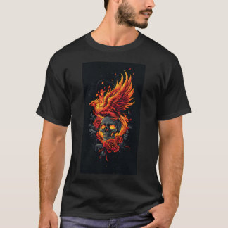 Camiseta Regalo del renacimiento: De la calavera a Fénix
