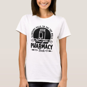Camiseta Regalo del Técnico Farmacéutico de Píldoras Secado