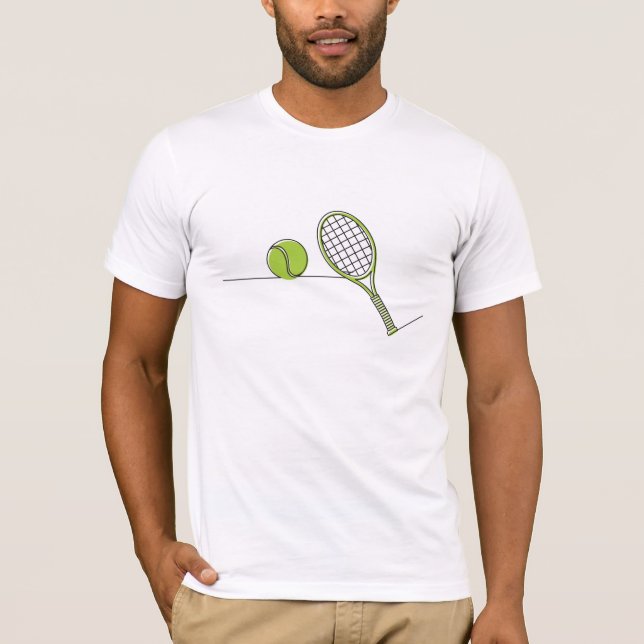 Camiseta Regalo del tenis del amante el | del tenis (Anverso)