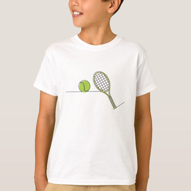 Camiseta Regalo del tenis del amante el | del tenis (Anverso)