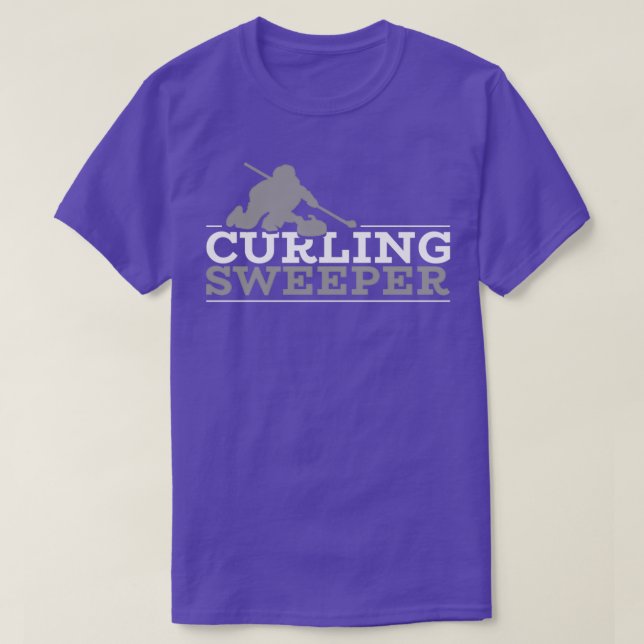Camiseta Regalo del torneo de brote de piedras de curling d (Diseño del anverso)