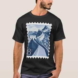 Camiseta Regalo del viaje del sello de la Gran Muralla de