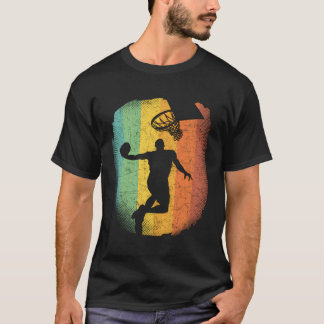 Camiseta Regalo del vintage gráfico de baloncesto-jugador