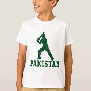 Camiseta Regalo Deportes Pakistán Cricketer Cricket Tsman